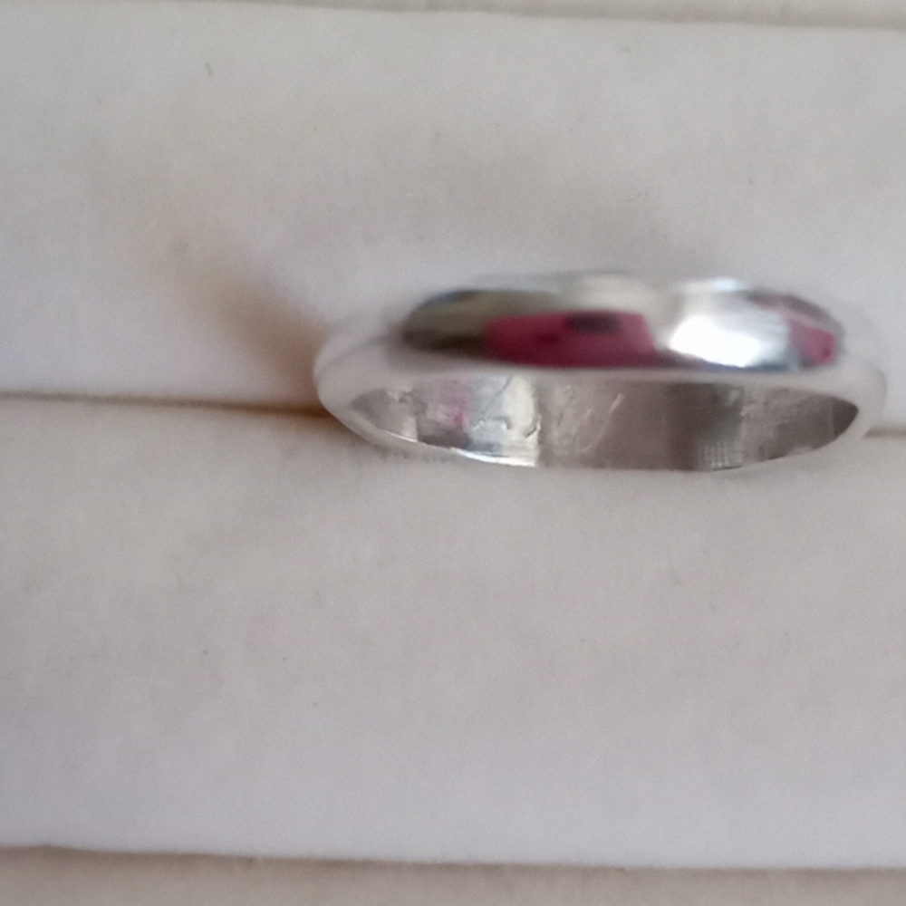 VINTAGE NATIVE AMERICAN MULTI-GEM IN LAY STERLING SILVER RING - Picture 4 of 7